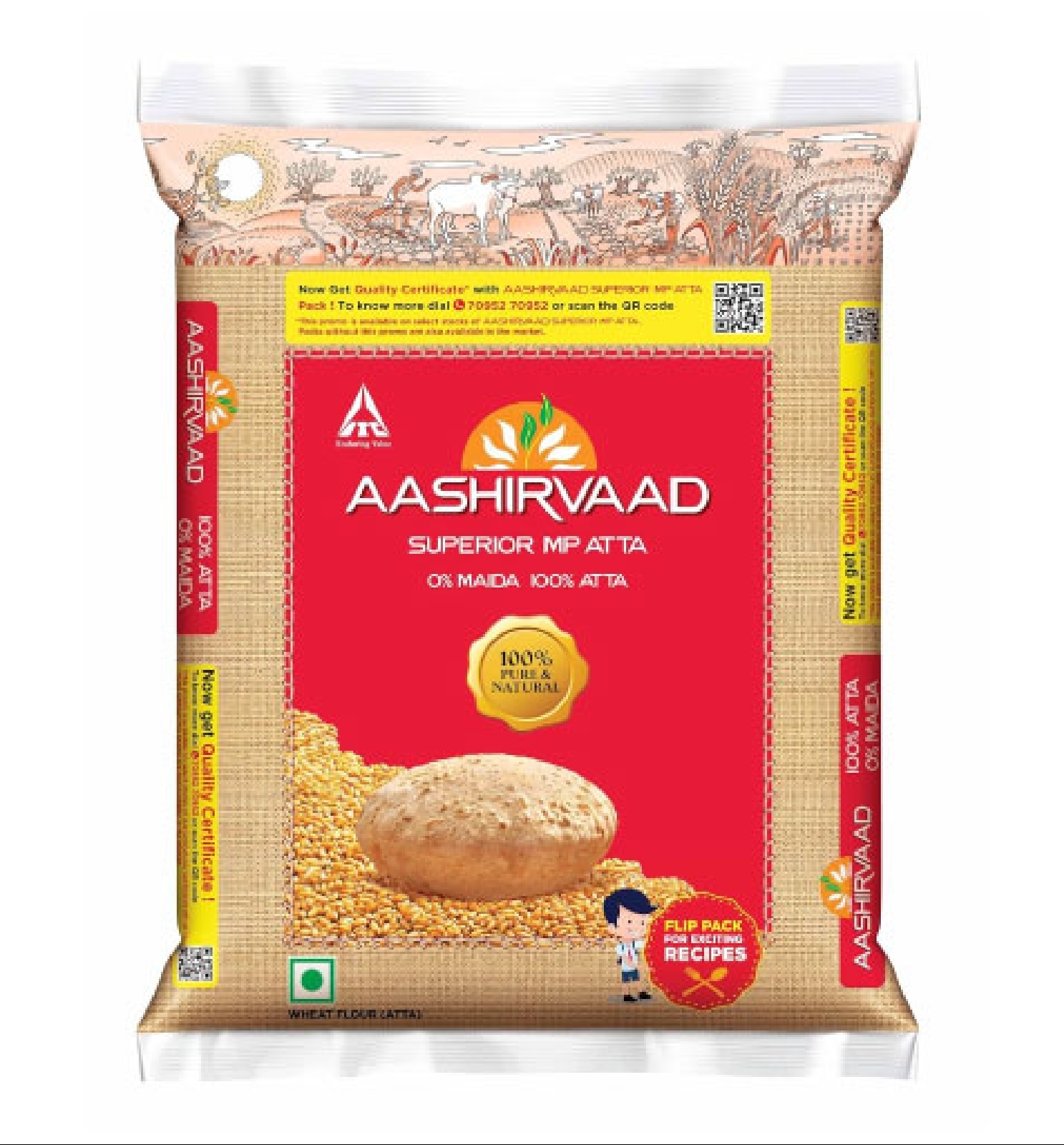AASHIRVAAD superior mp atta 1kg