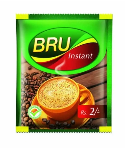 Bru Instant Coffee Pouch 10 No's
